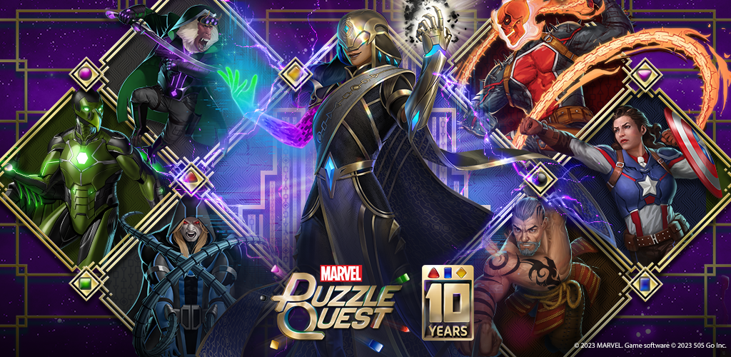 Marvel Puzzle Quest character lineup